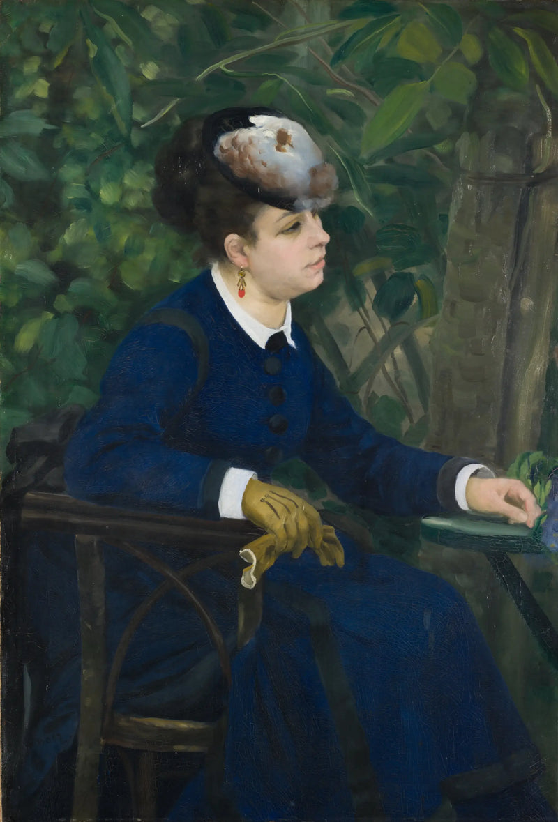 Žena v zahradě - Pierre-Auguste Renoir