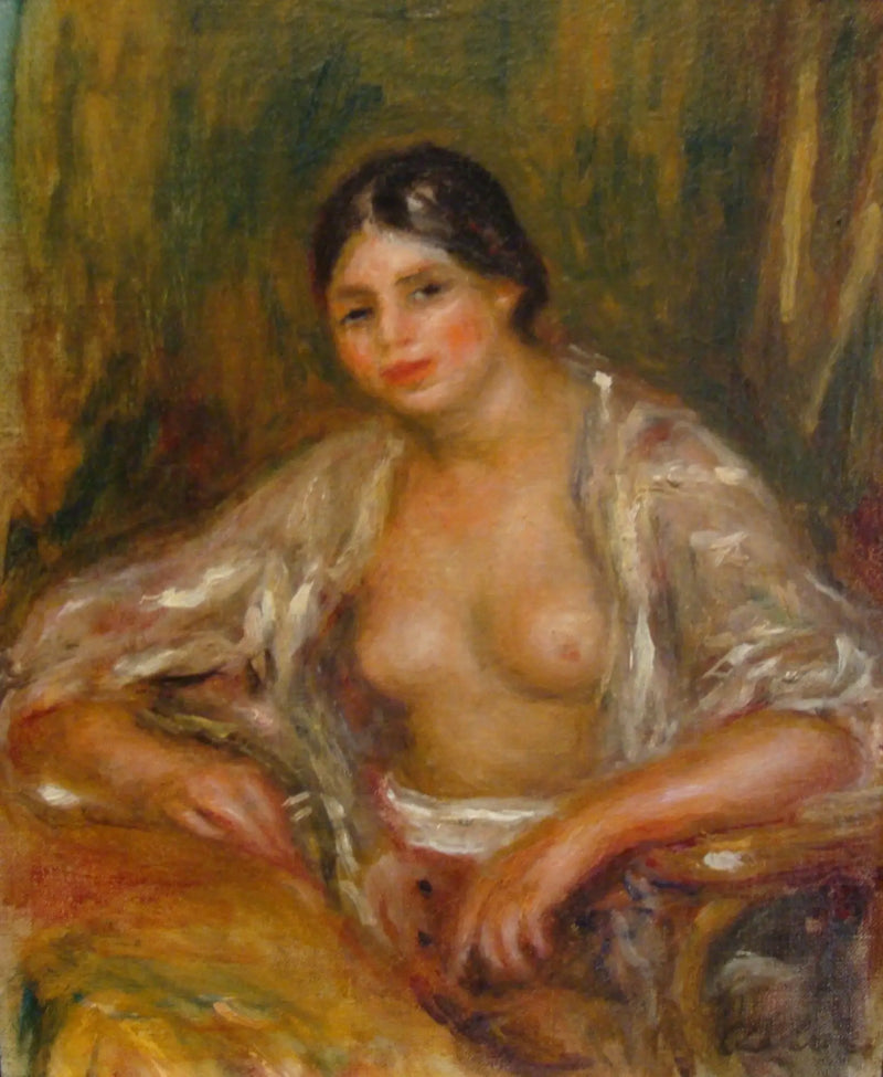 Gabrielle v orientálním kostýmu - Pierre-Auguste Renoir