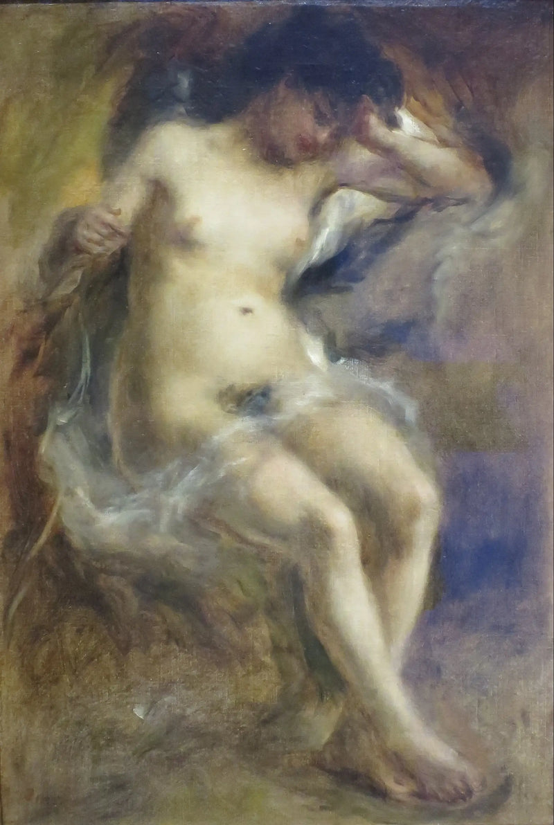Nu sedící - Pierre-Auguste Renoir
