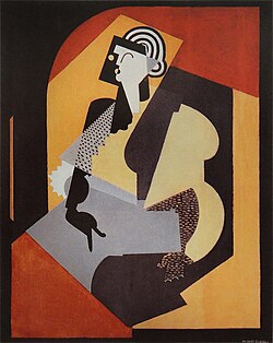 Žena čtoucí – Albert Gleizes (1920)