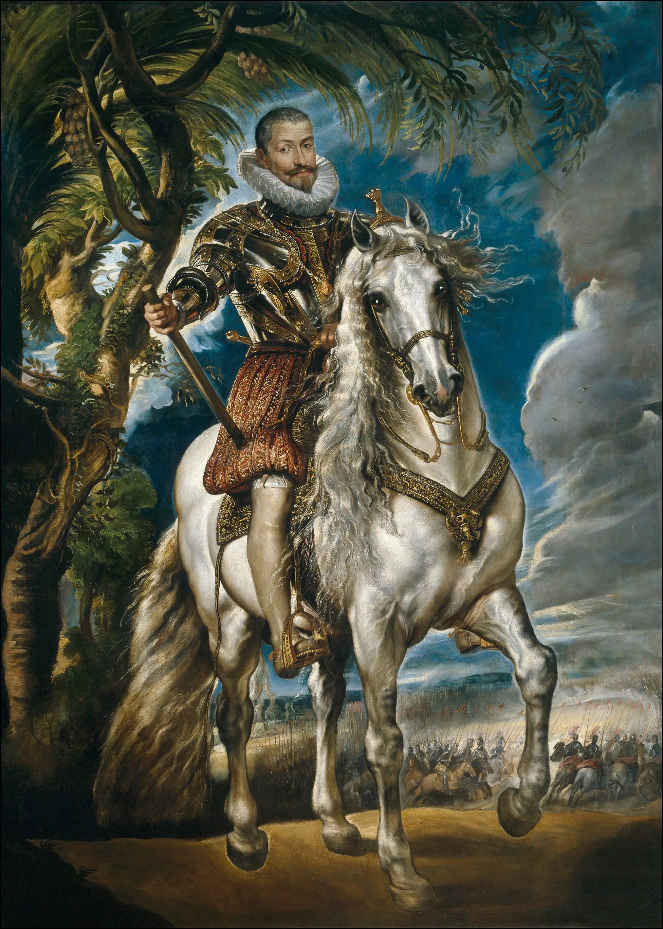 Portrait équestre du Duc de Lerme - Peter Paul Rubens - Alpha Reproduction