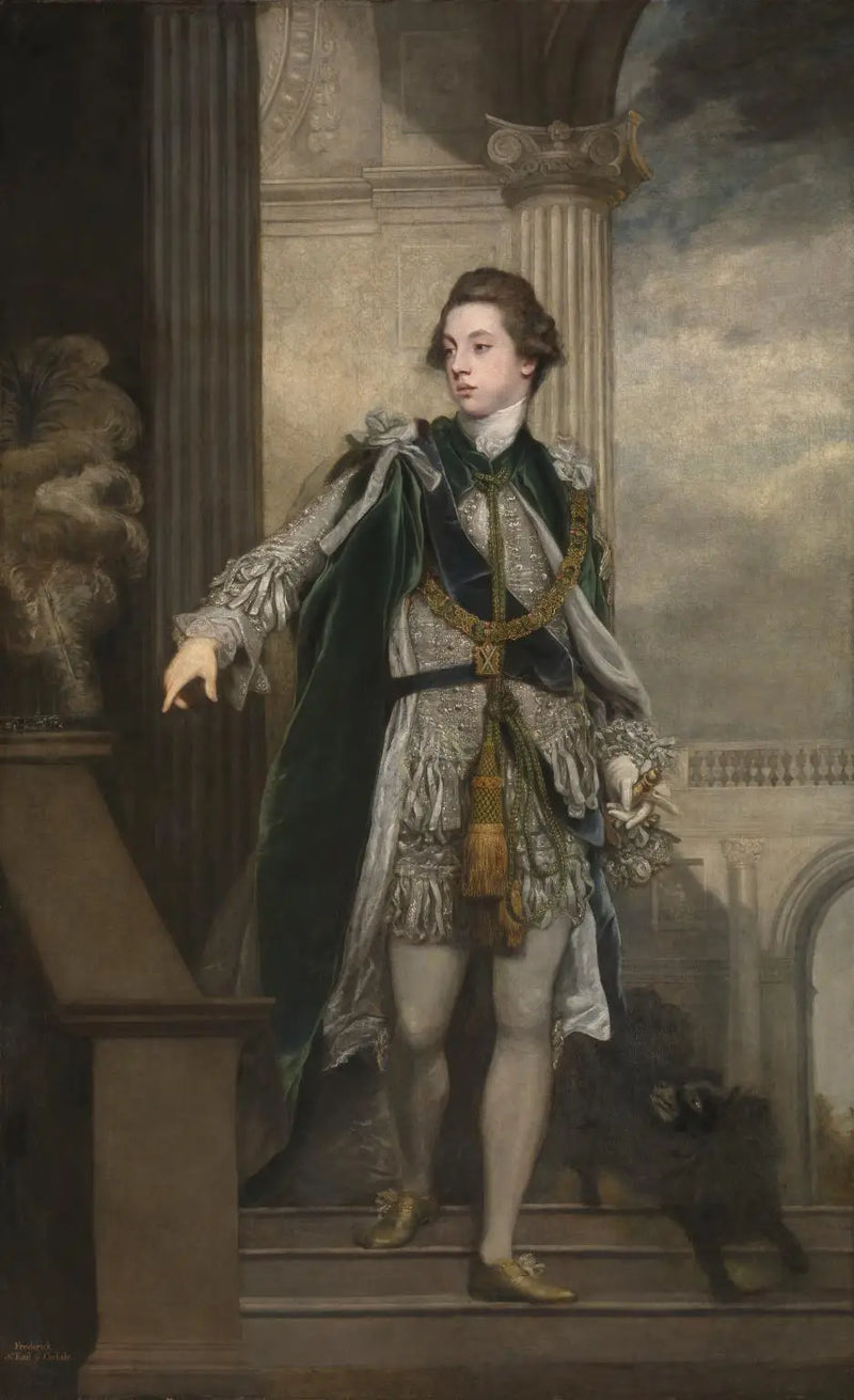 Portrét Fredericka Howarda, 5. hraběte z Carlisle (1748–1825) - Joshua Reynolds