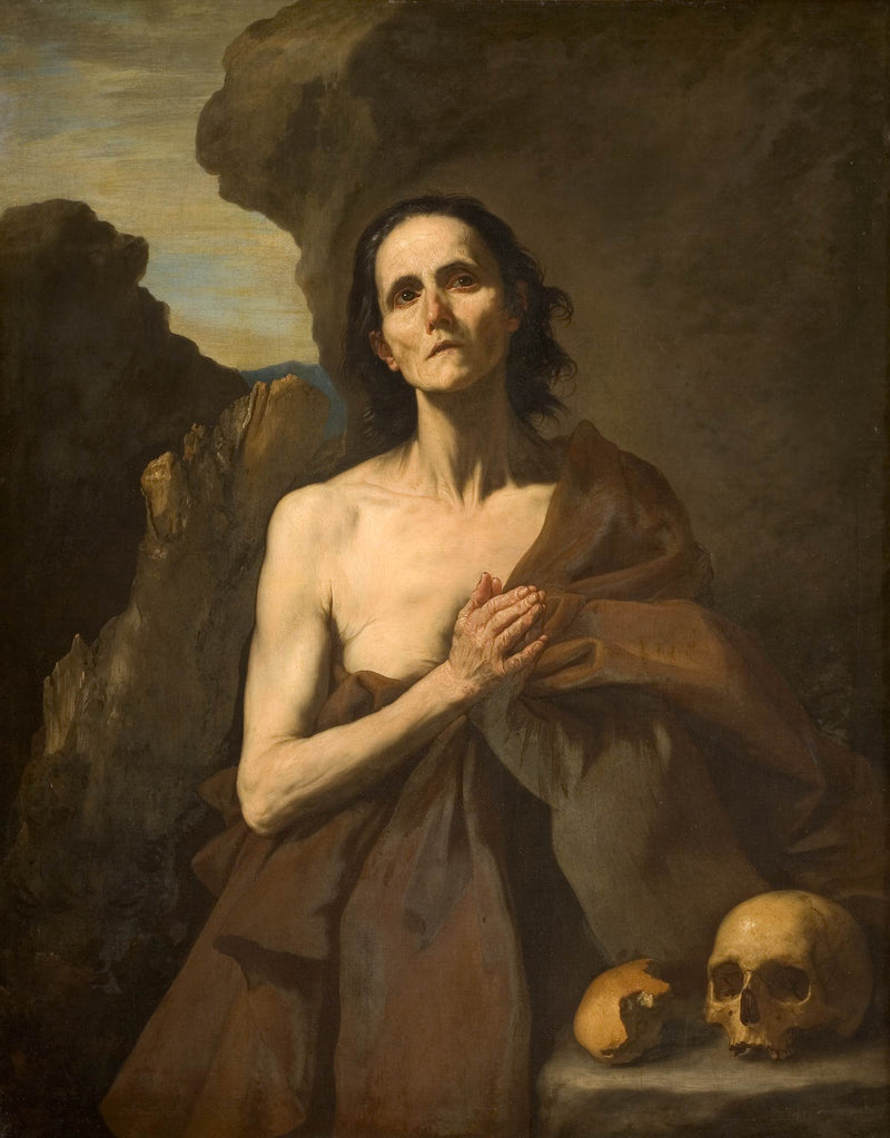 Svatá Marie Egyptská - Jusepe de Ribera