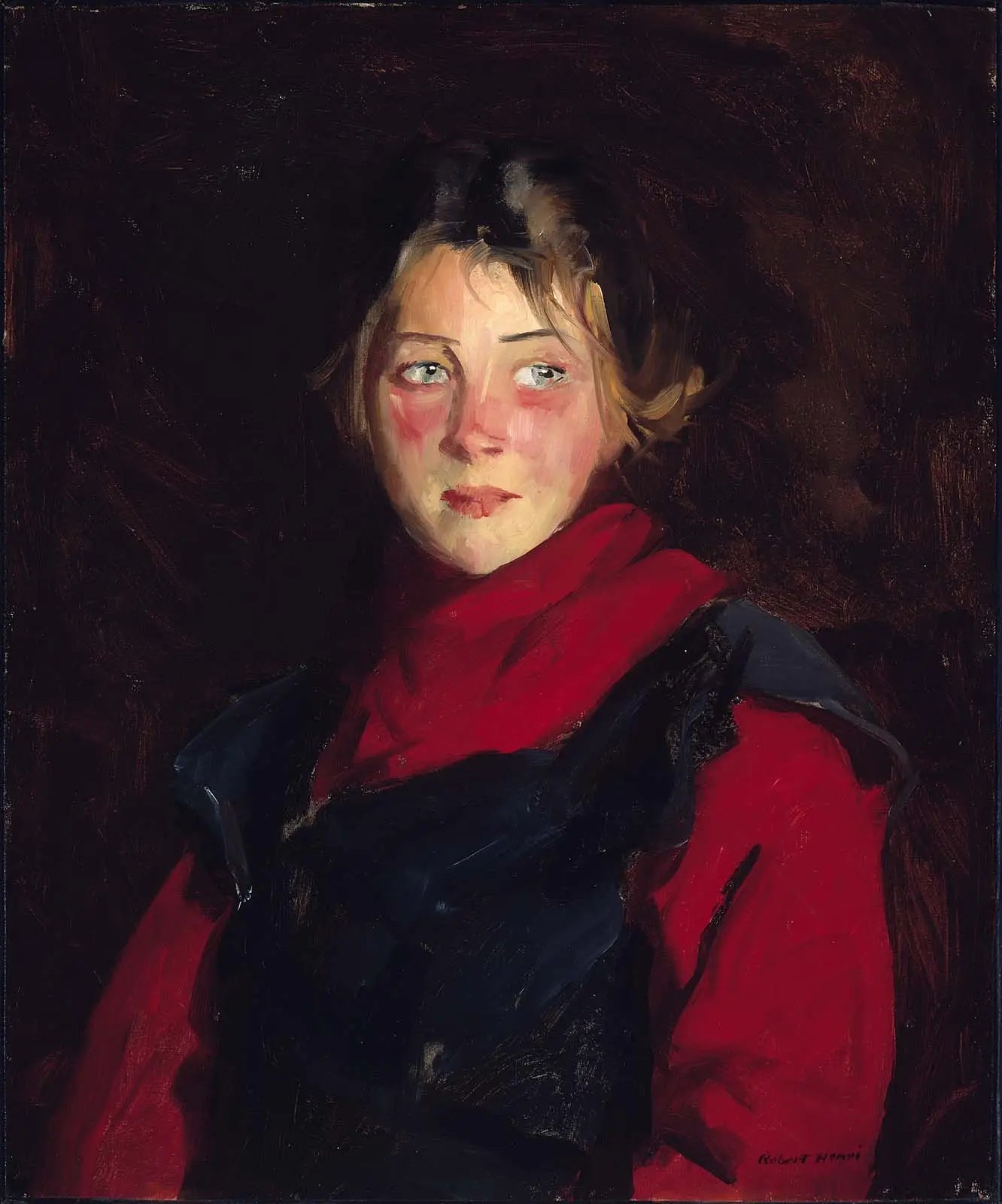 Fille irlandaise (Mary O’Donnel) - Robert Henri - Alpha Reproduction