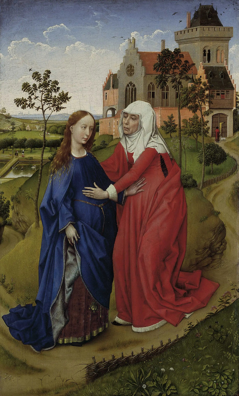 Navštívení - Rogier van der Weyden