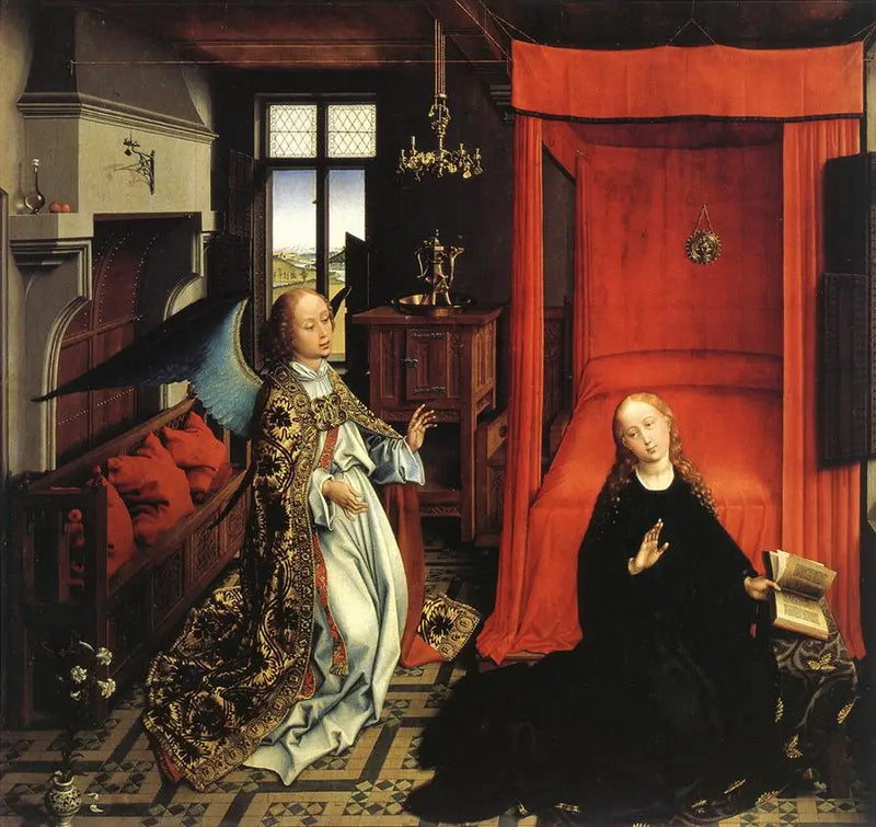 Zvěstování Panny Marie - Rogier van der Weyden