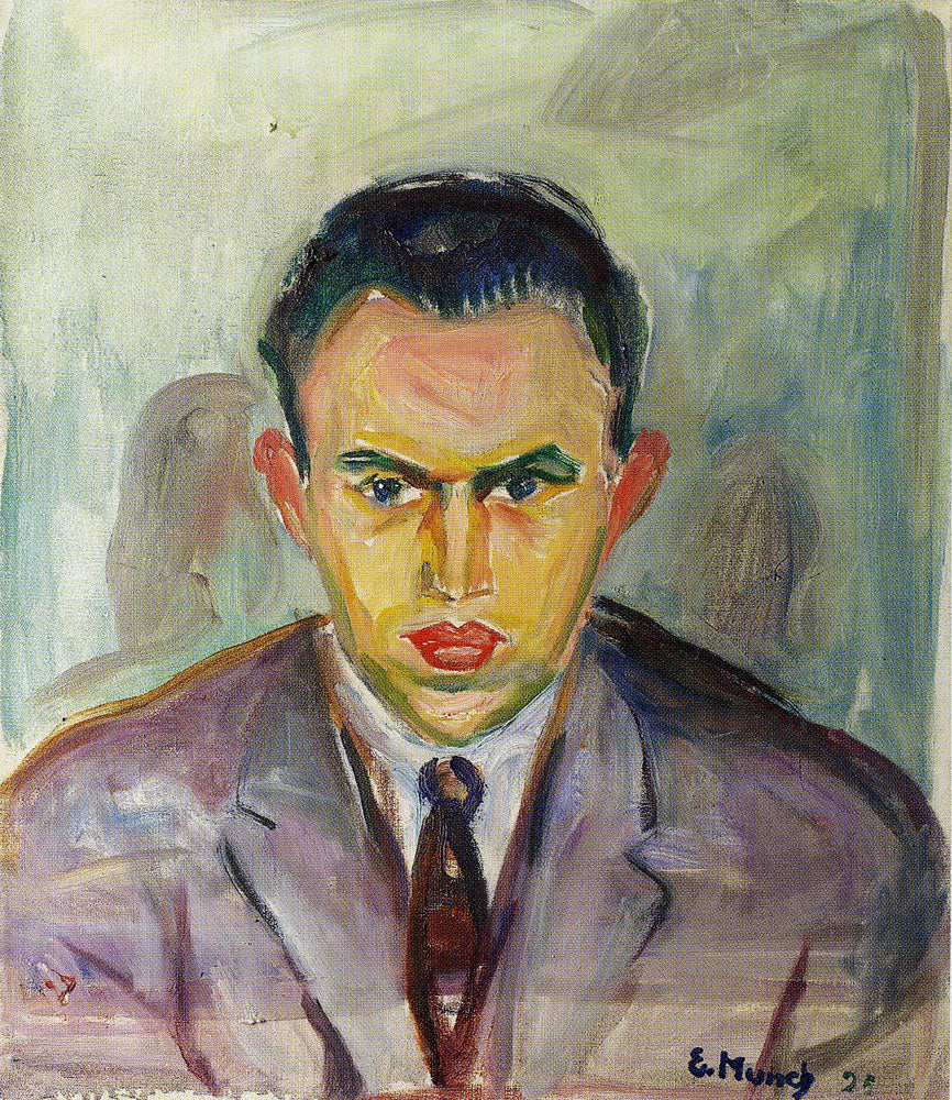 Reproduction du tableau « Rolf Stenersen - Edvard Munch » par Alpha Reproduction en peinture à l’huile