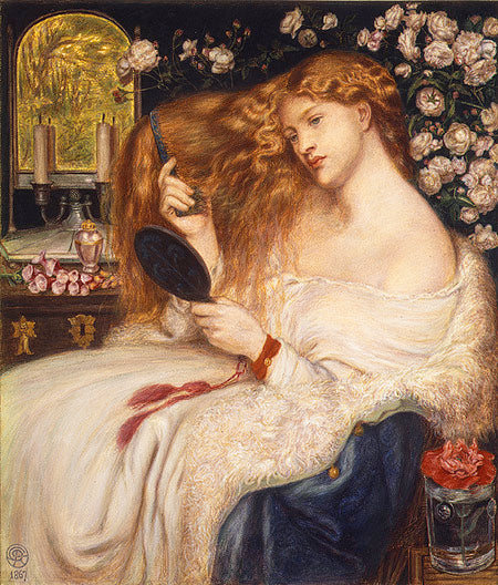 Dáma Lilith - Dante Gabriel Rossetti