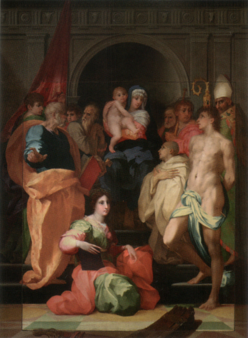 Posvátná konverzace - Rosso Fiorentino