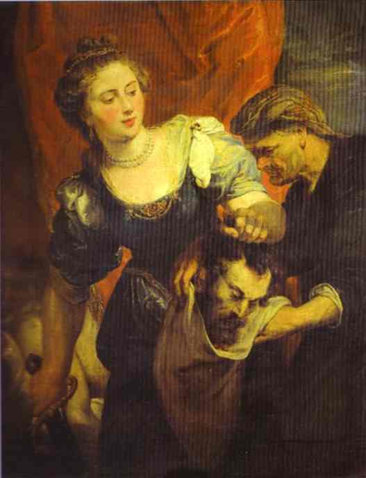 Portrait de Judith avec la tête d'Holopherne - Peter Paul Rubens