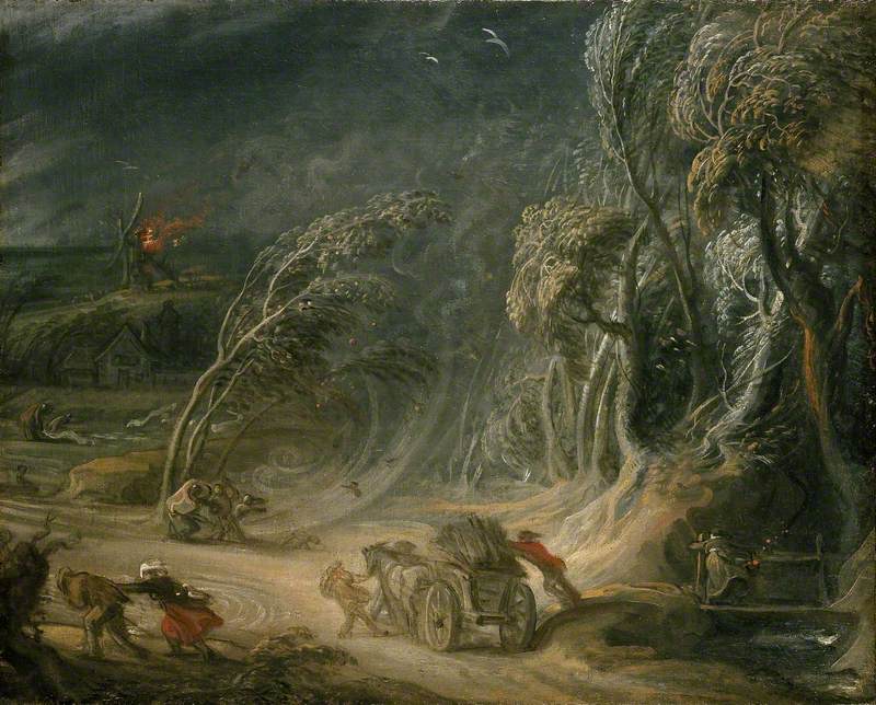 Paysage : Une tempête - Peter Paul Rubens