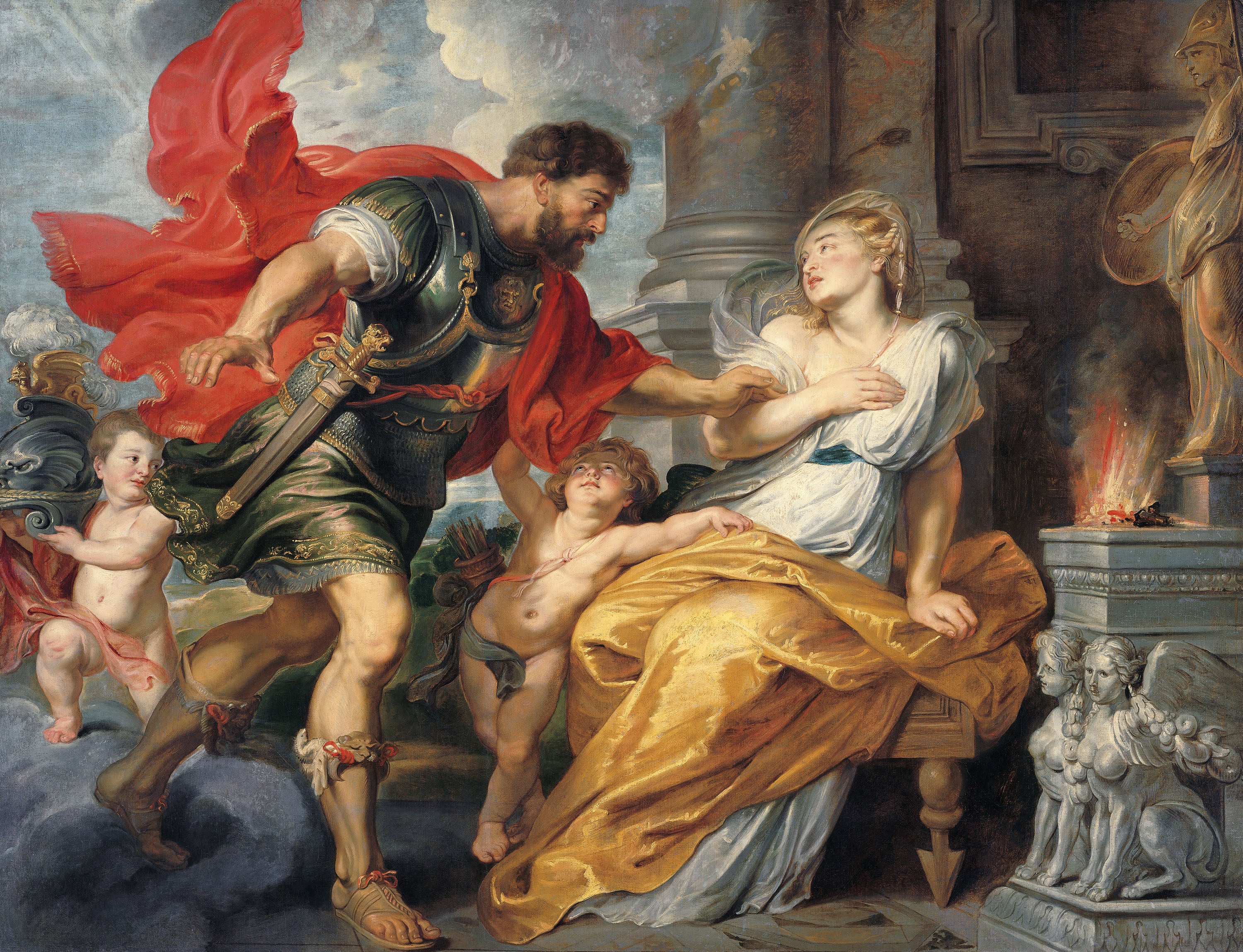 Mars et Rhéa Silvia - Peter Paul Rubens