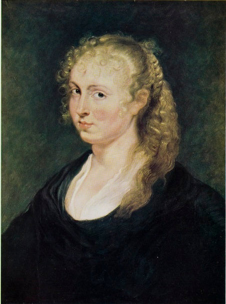 Portrait d'une femme inconnue aux cheveux blonds tressés - Peter Paul Rubens