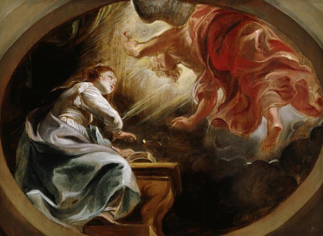 L'Annonciation, 1620 - Peter Paul Rubens