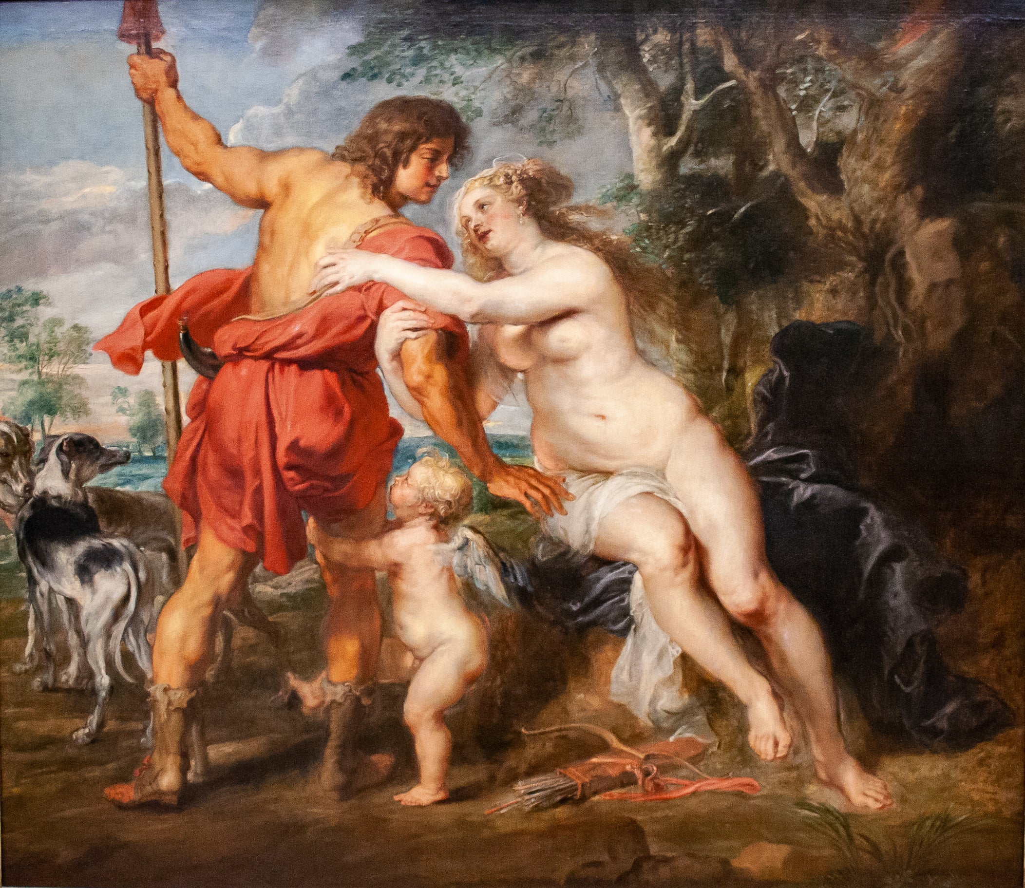 Vénus et Adonis - Peter Paul Rubens