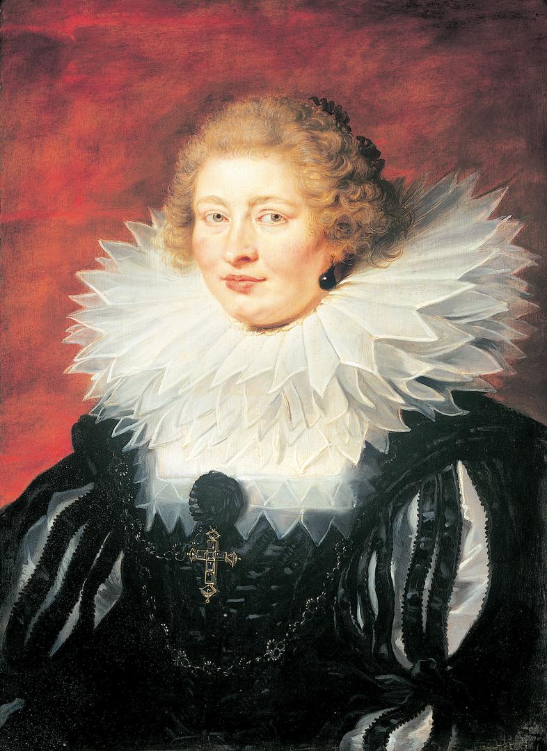 Portrait d'Hypolite de Male (?-?), épouse d'Henri de Vicq, seigneur de Meulevelt (1573-1651) - Peter Paul Rubens