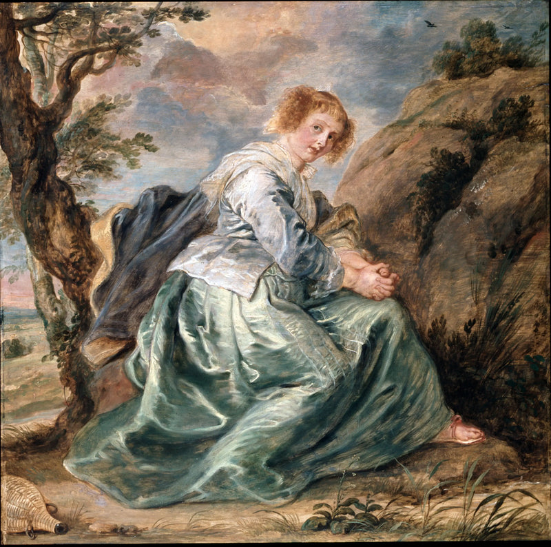 Agar dans le désert - Peter Paul Rubens