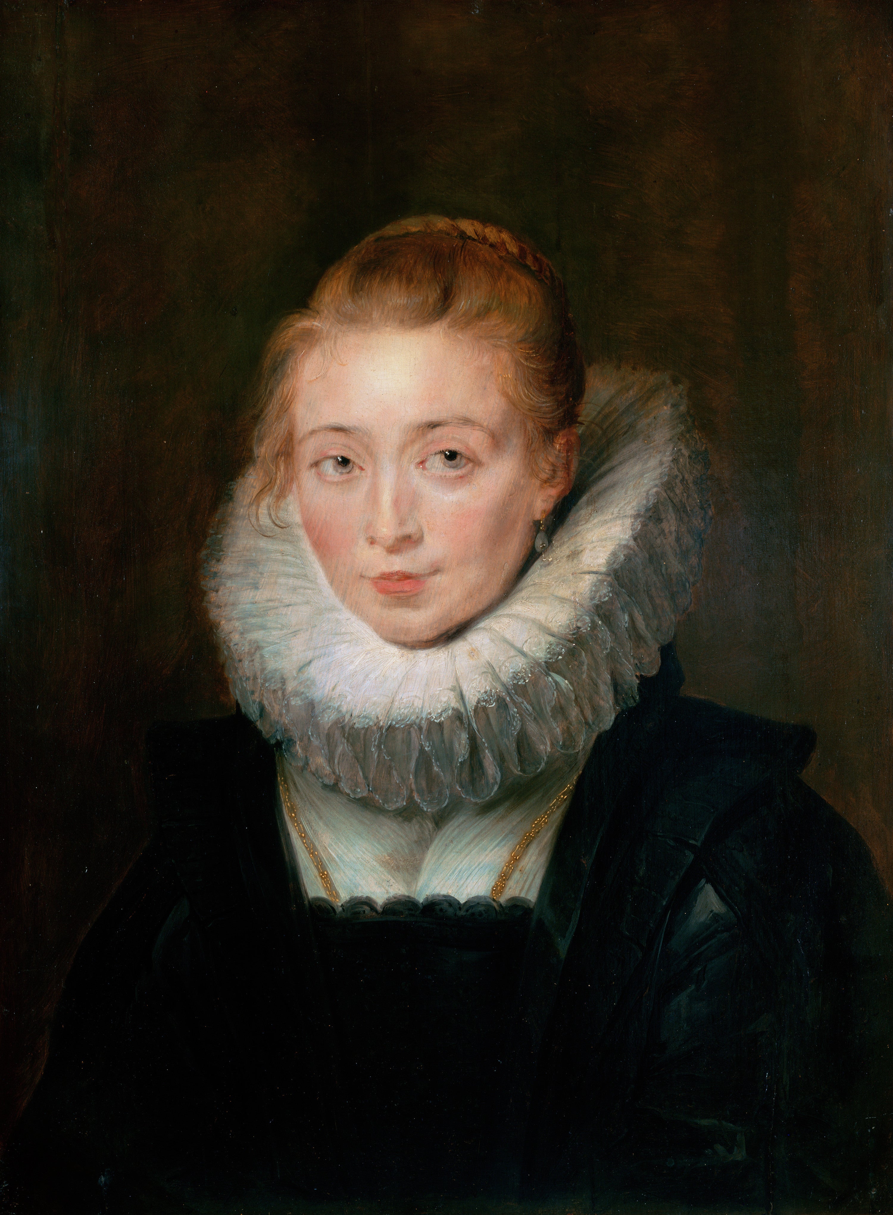 Portrait de la dame d'honneur de l'infante Isabelle - Peter Paul Rubens