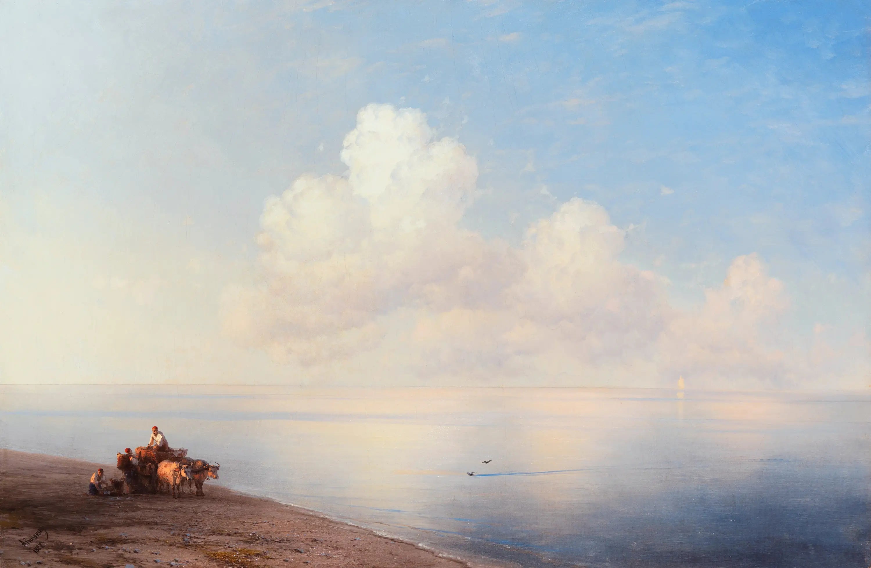 Mer calme - Ivan Aïvazovski - Alpha Reproduction