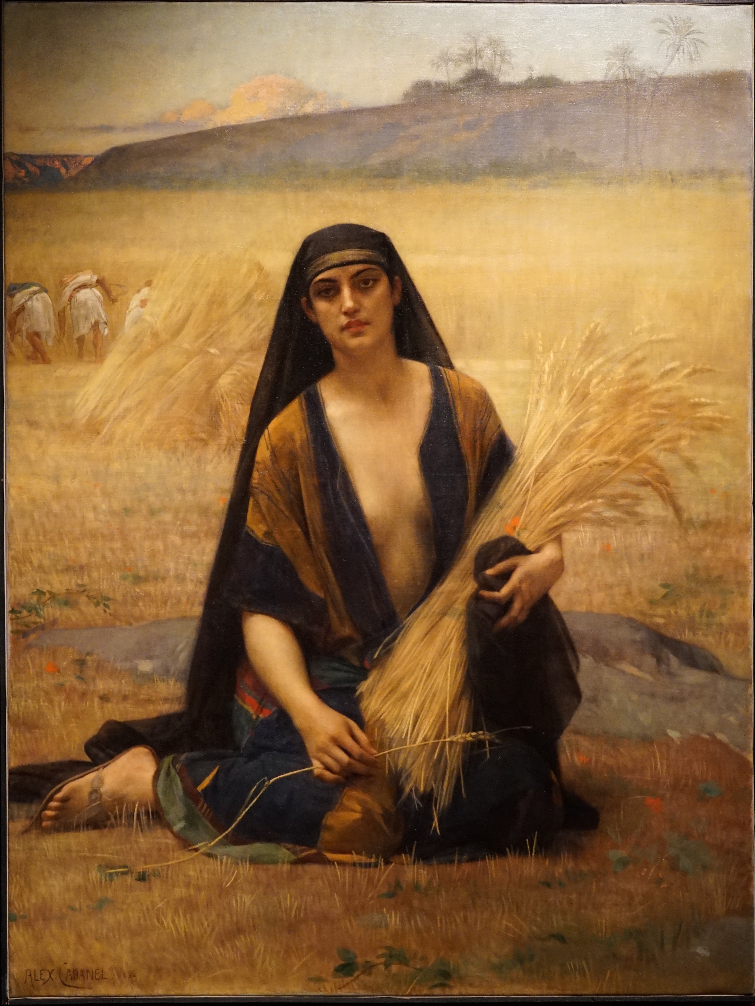 Ruth glanant dans les champs de Booz - Alexandre Cabanel
