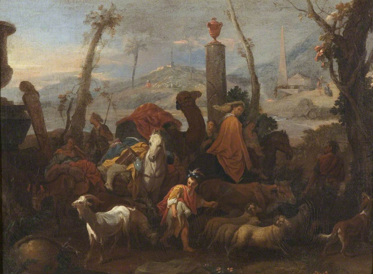 Le voyage de Jacob et le pilier de Béthel - Sébastien Bourdon