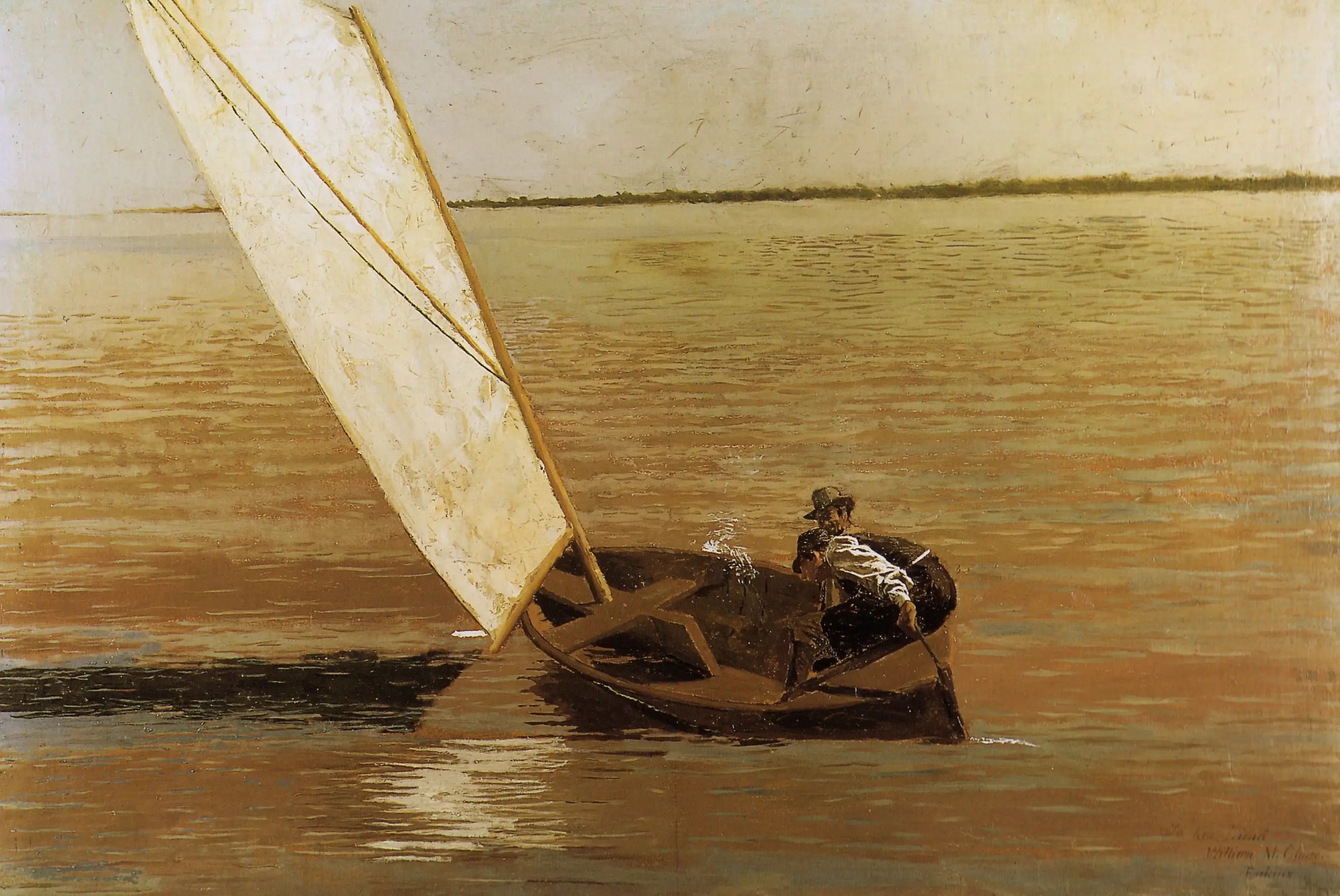 Voile - Thomas Eakins - Alpha Reproduction