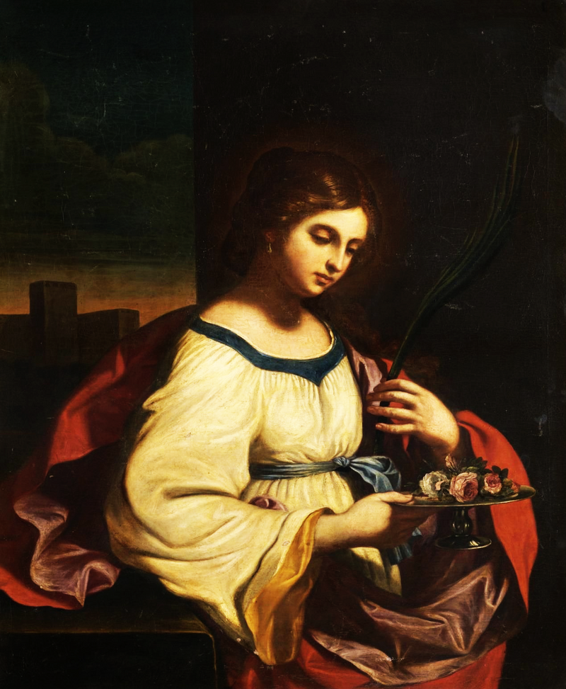 Svatá Agáta - Guercino