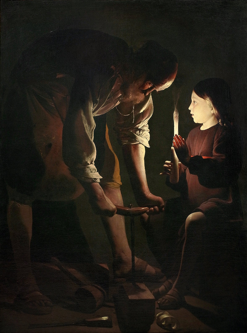 Svatý Josef tesař - Georges de La Tour