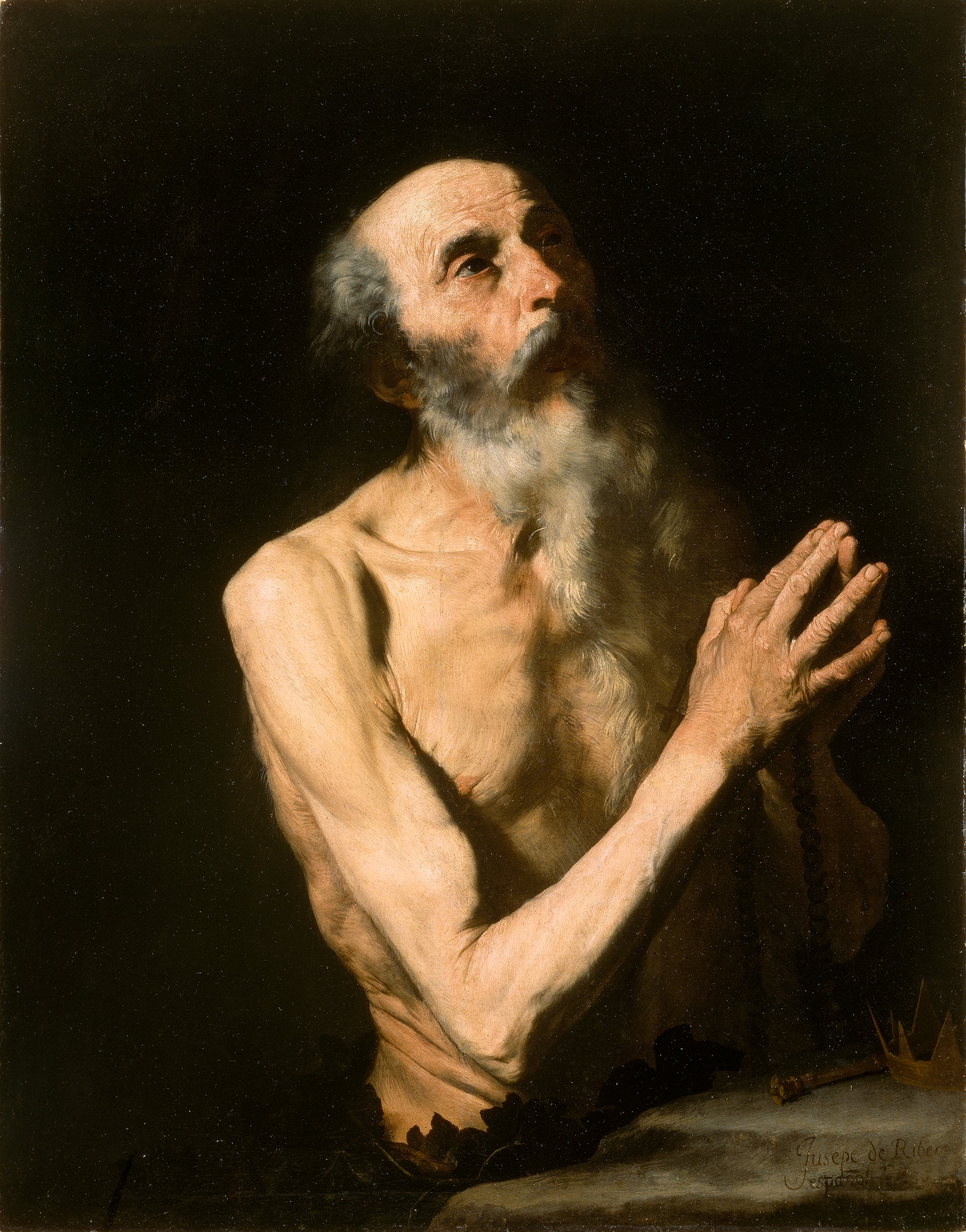 Saint Onuphre - Jusepe de Ribera - Alpha Reproduction
