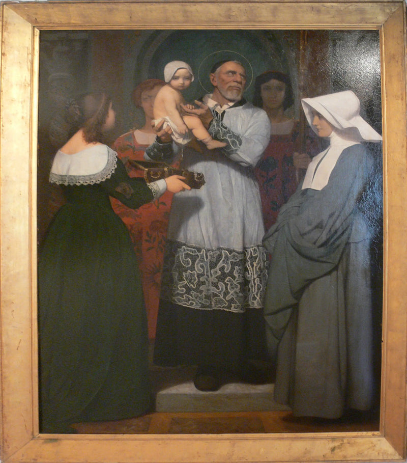 Svatý Vincent z Pauly - Jean-Léon Gérôme