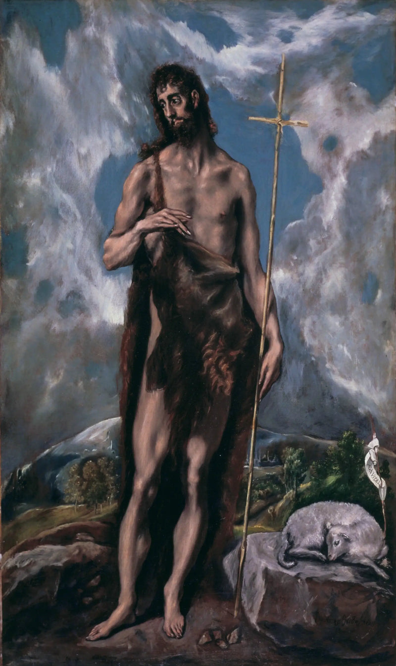 Svatý Jan Křtitel - El Greco