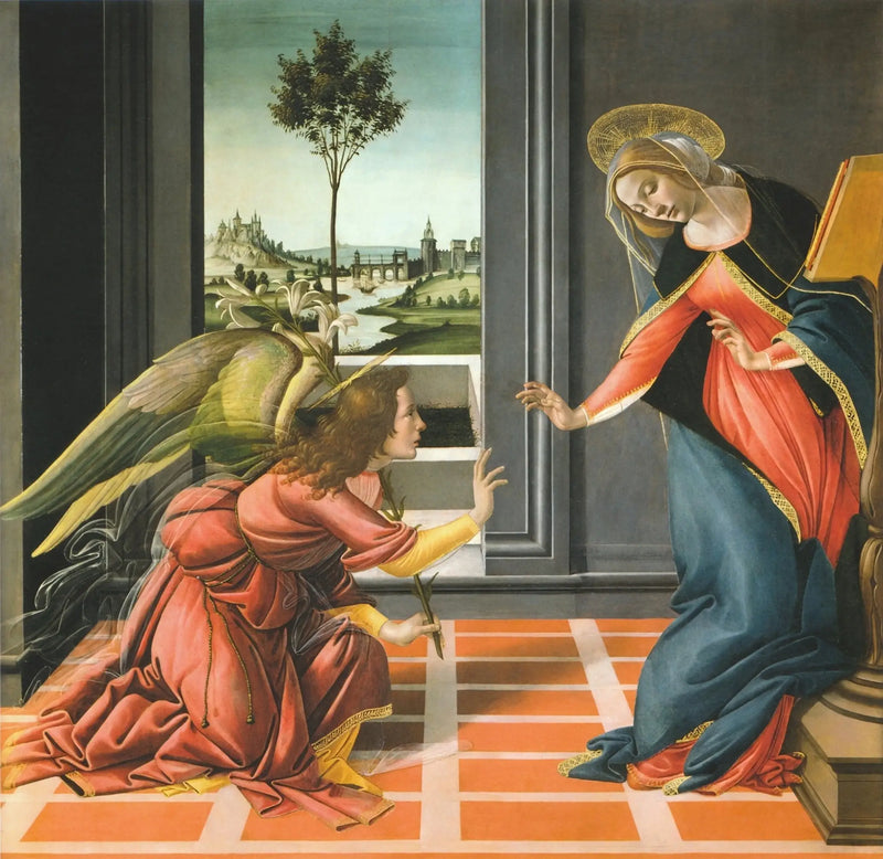 Zvěstování z Cestello - Sandro Botticelli