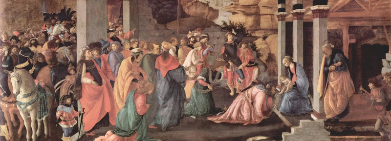 Adorace mudrců - Sandro Botticelli