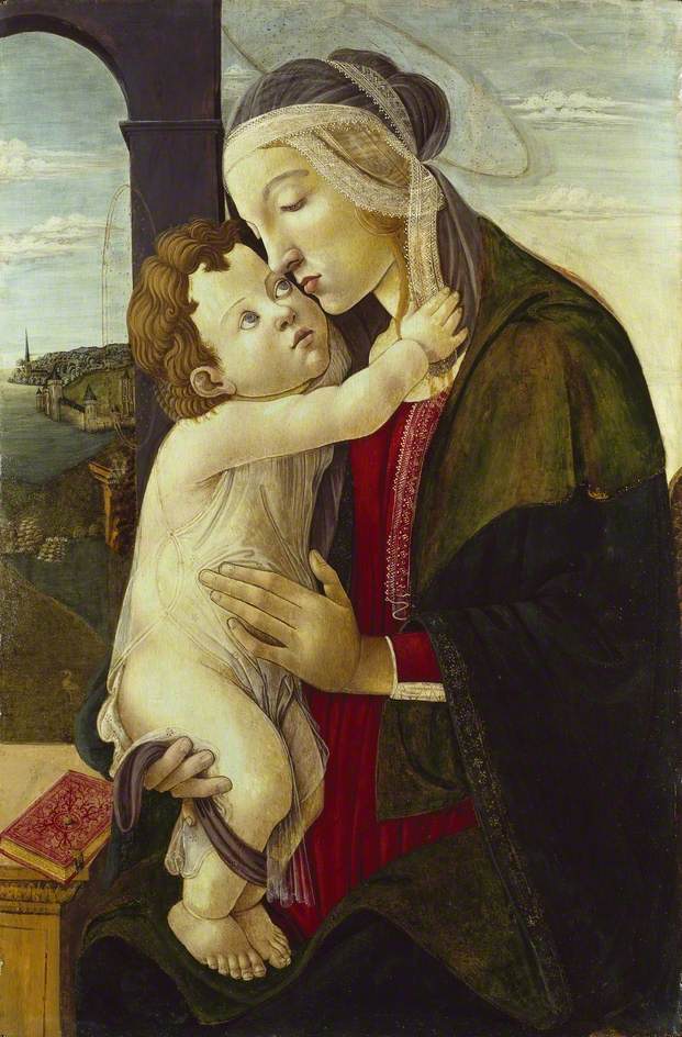 Panna Marie s dítětem - Sandro Botticelli