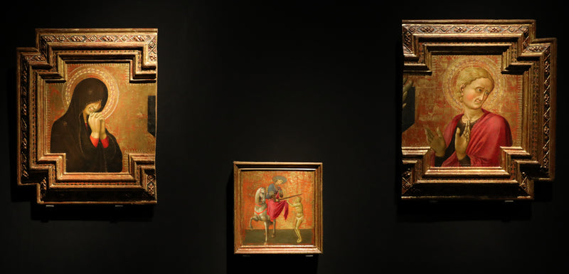 La Vierge des Douleurs et Saint Jean - Sassetta