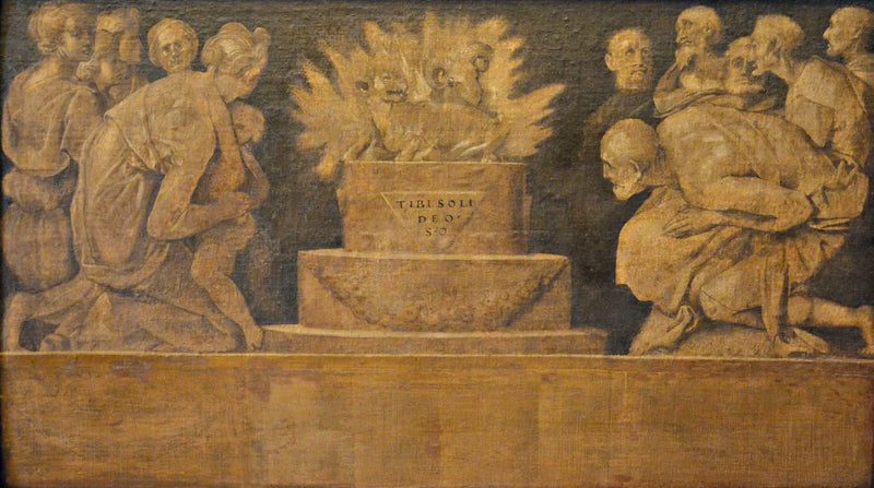 Scéna obětování - Pontormo