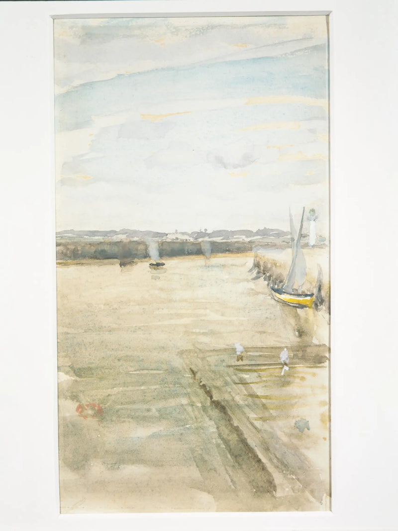 Scéna na Mersey - James Abbott McNeill Whistler