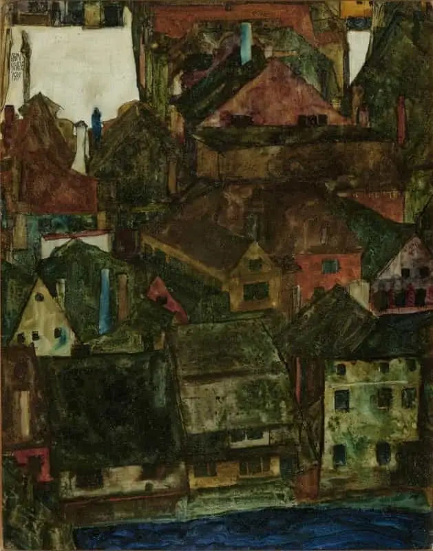 Mrtvé město - Egon Schiele