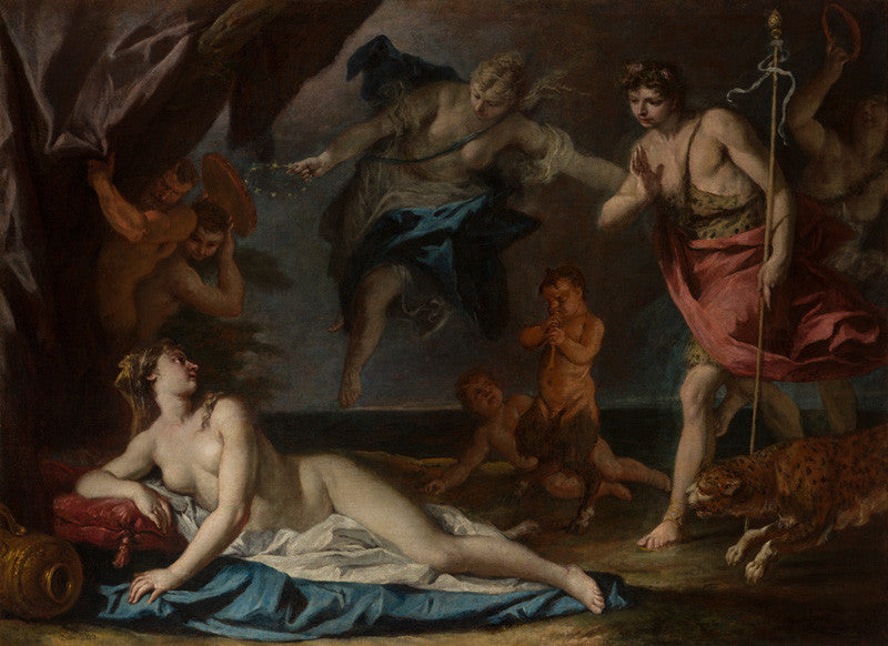 Bacchus a Ariadne - Sebastiano Ricci