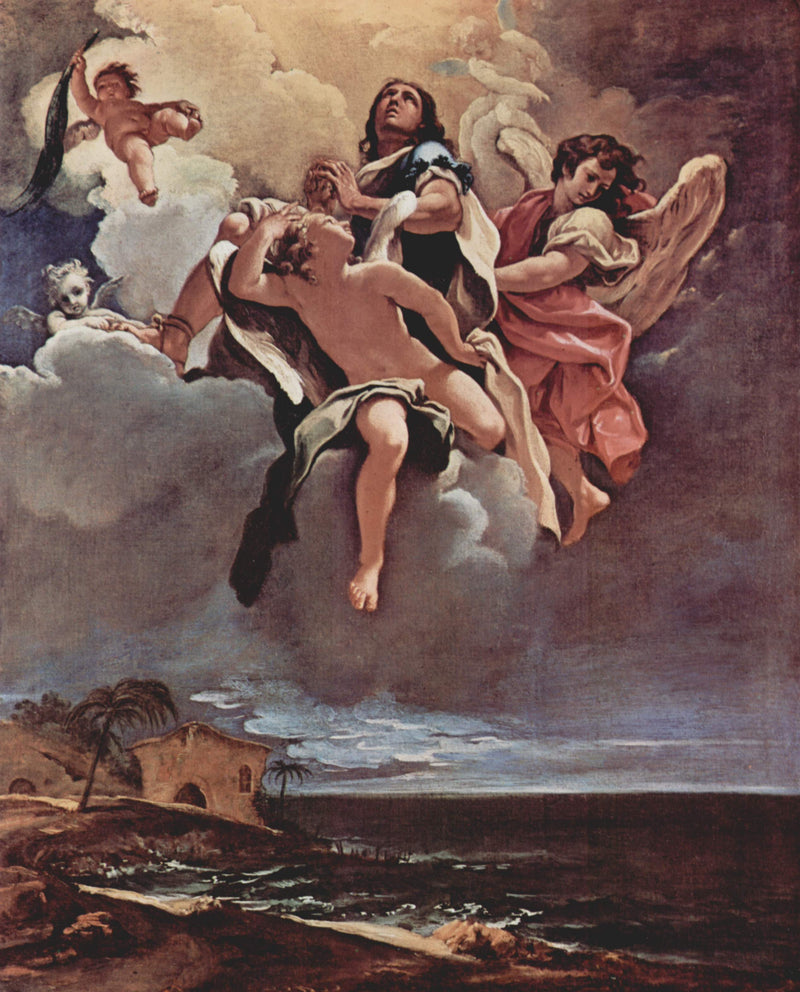 Apoteóza blahoslaveného - Sebastiano Ricci