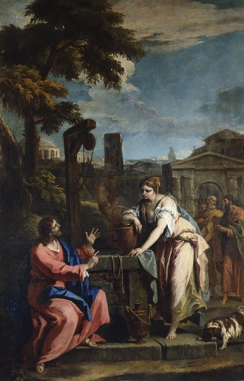 Le Christ et la Samaritaine - Sebastiano Ricci