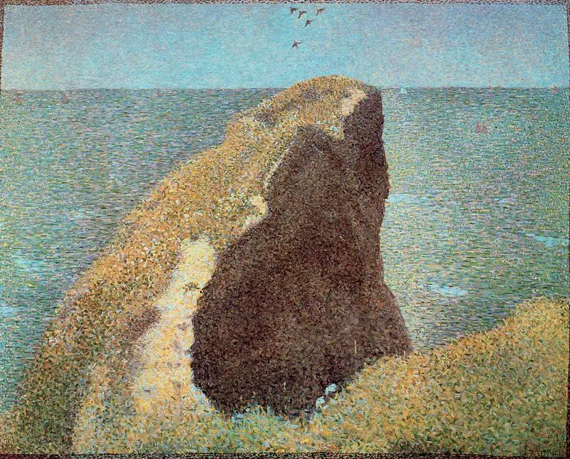 Le Bec du Hoc, Grandcamp - Georges Seurat