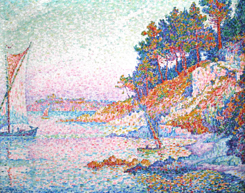 La calanque - Paul Signac