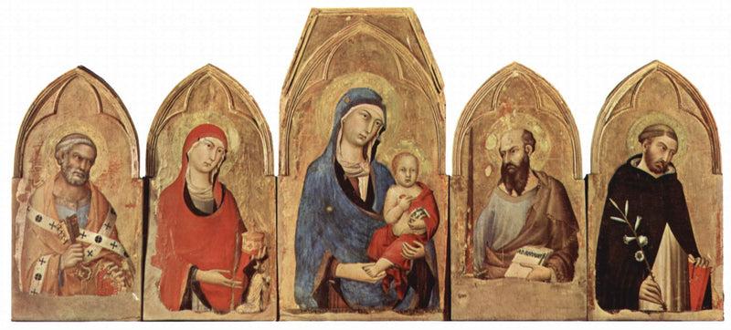 Polyptyk San Domenico - Simone Martini