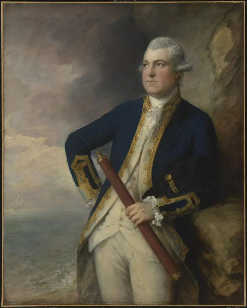 Admirál Sir Charles Thompson, baronett - Thomas Gainsborough