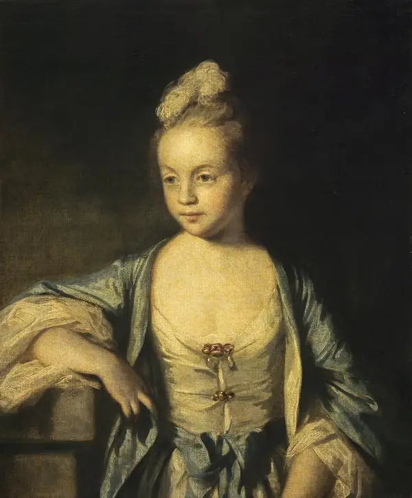 Malá dívka (možná Lady Frances Scott, později Lady Douglas, 1750 - 1817) - Joshua Reynolds
