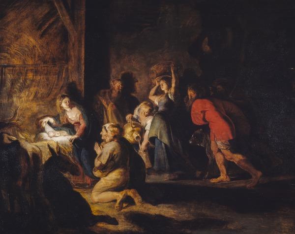 L'Adoration des bergers - Peter Paul Rubens