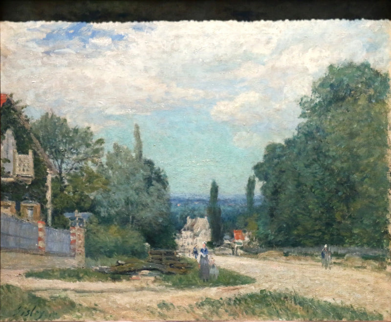 Cesta do Louveciennes - Alfred Sisley