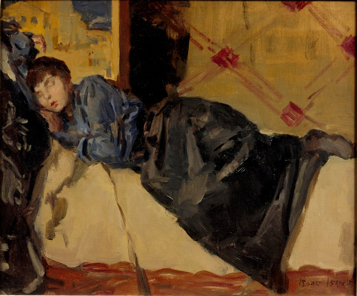 femme endormie - Isaac Israëls - Alpha Reproduction