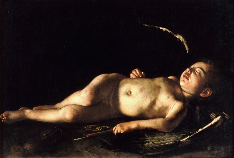 Spící láska - Caravaggio